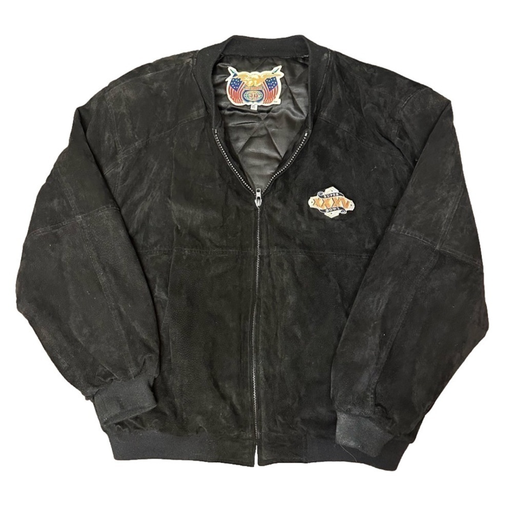 JEFF Hamilton Super Bowl XXXV 2001 Coat XL